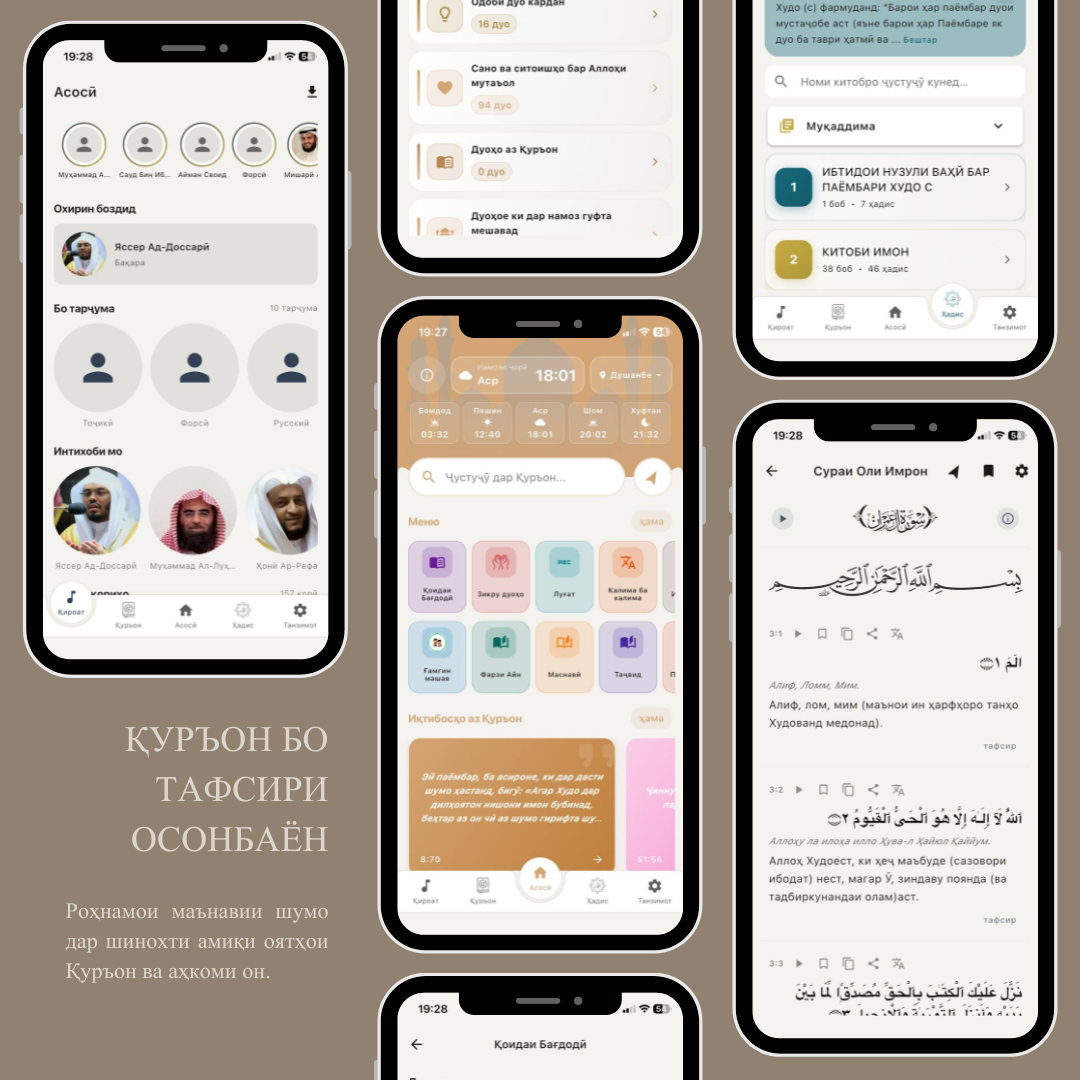 Quran App Mockup